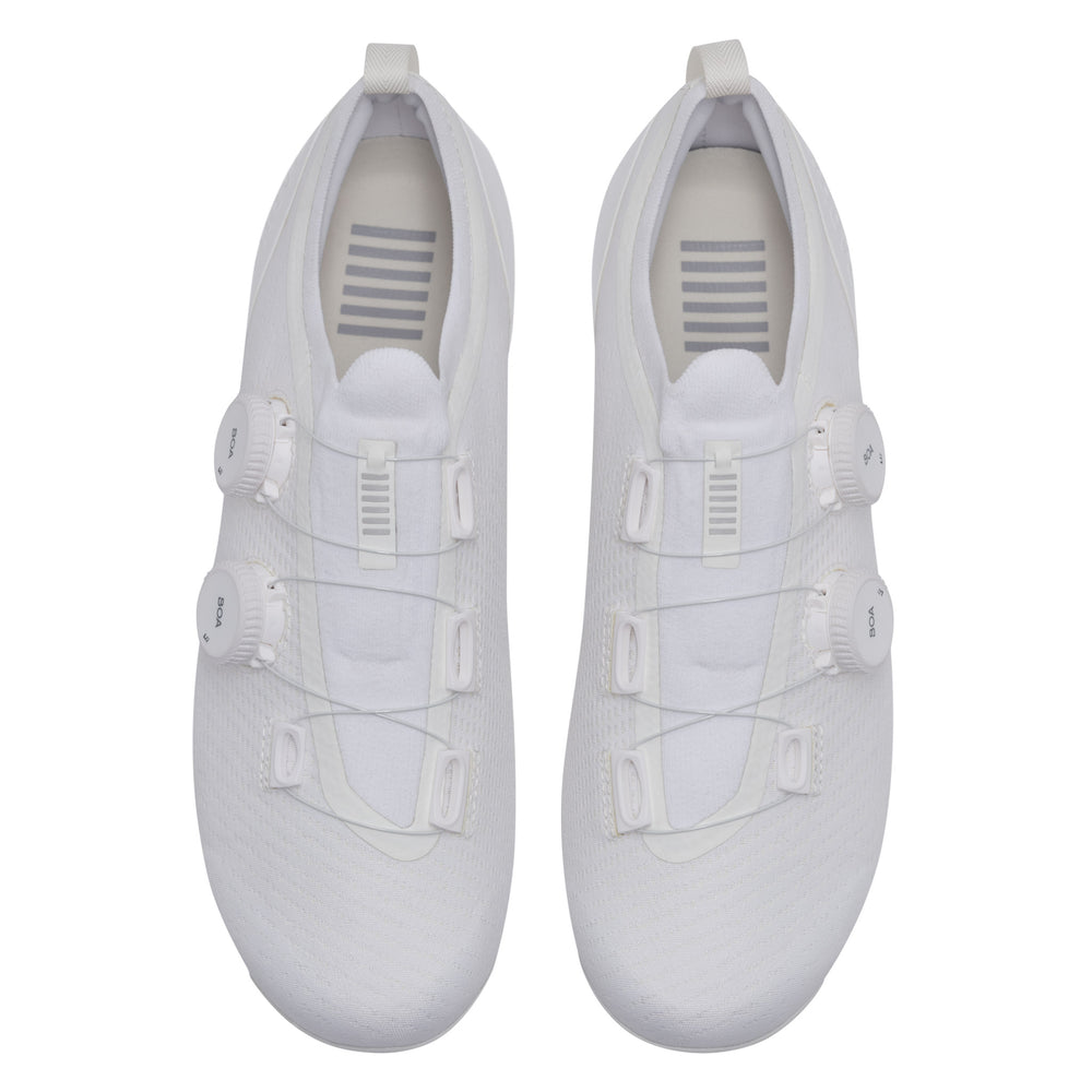 Rapha Pro Team Powerweave Road Shoes (White Alyssum/Micro Chip) - Dragonspine Cycling