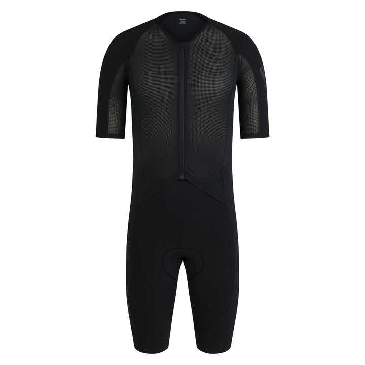 Rapha Men's Pro Team Summer Roadsuit (Black/Grey) - Dragonspine Cycling