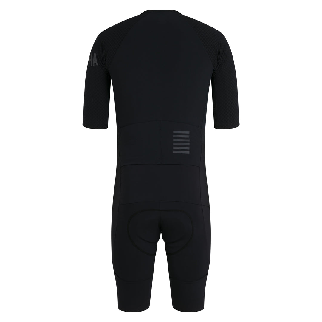 Rapha Men's Pro Team Summer Roadsuit (Black/Grey) - Dragonspine Cycling