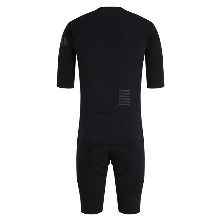Rapha Men's Pro Team Summer Roadsuit (Black/Grey) - Dragonspine Cycling
