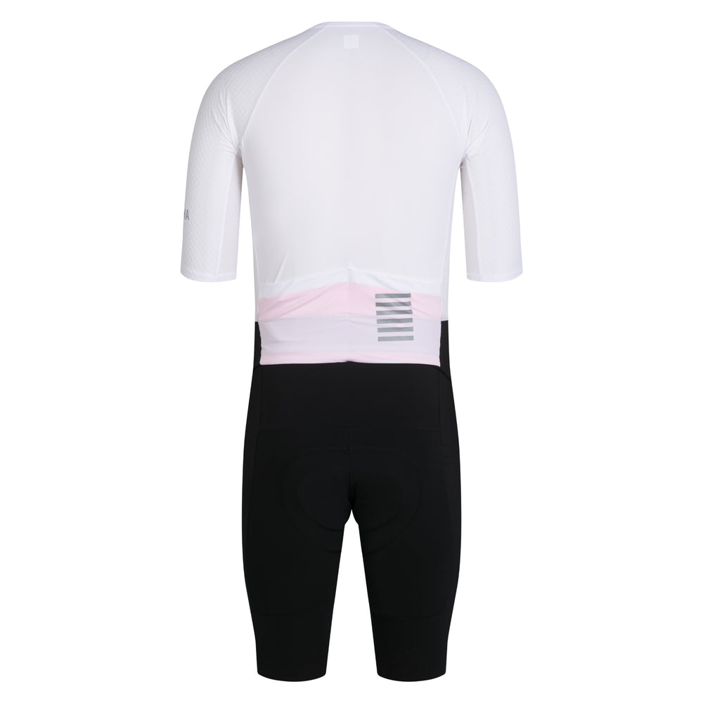 Rapha Men's Pro Team Summer Roadsuit (White/Black) - Dragonspine Cycling