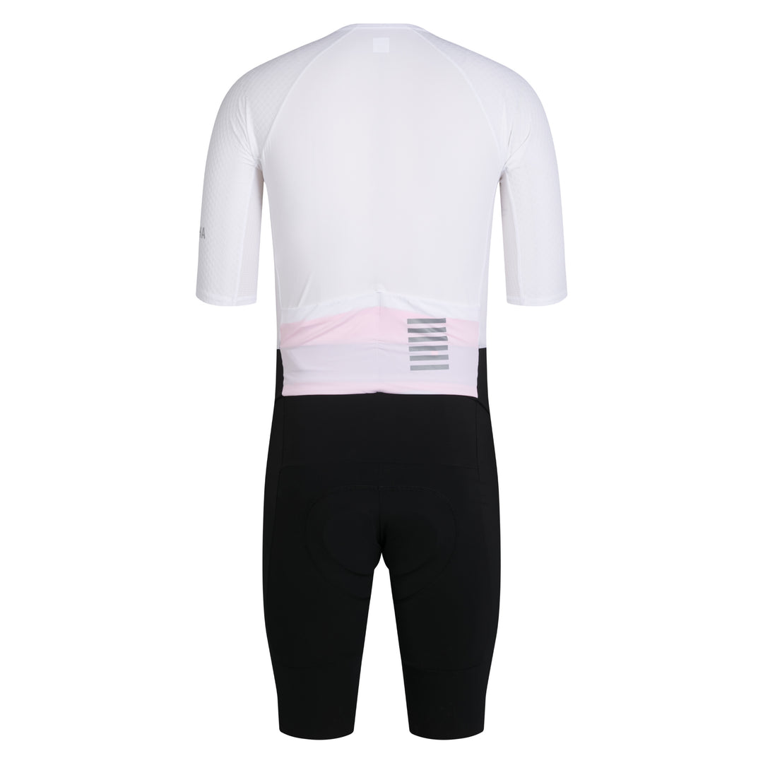 Rapha Men's Pro Team Summer Roadsuit (White/Black) - Dragonspine Cycling