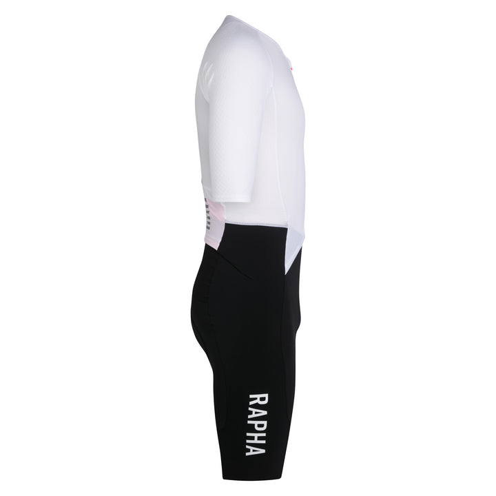 Rapha Men's Pro Team Summer Roadsuit (White/Black) - Dragonspine Cycling