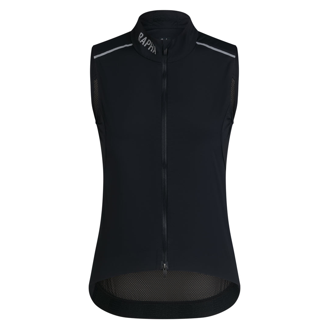 Rapha Women's Pro Team Gilet II (Black/Silver) - Dragonspine Cycling