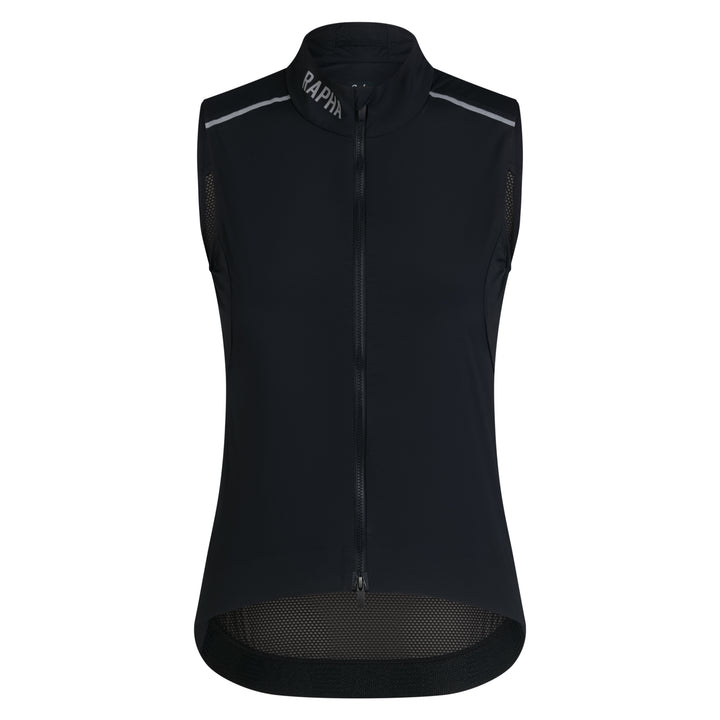 Rapha Women's Pro Team Gilet II (Black/Silver) - Dragonspine Cycling