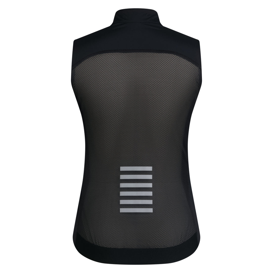 Rapha Women's Pro Team Gilet II (Black/Silver) - Dragonspine Cycling
