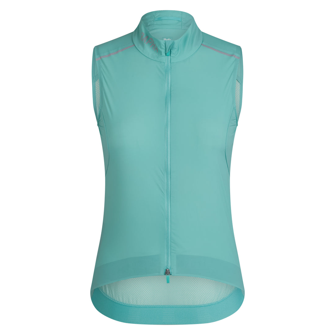 Rapha Women's Pro Team Gilet II (Lagoon/Silver Reflective) - Dragonspine Cycling