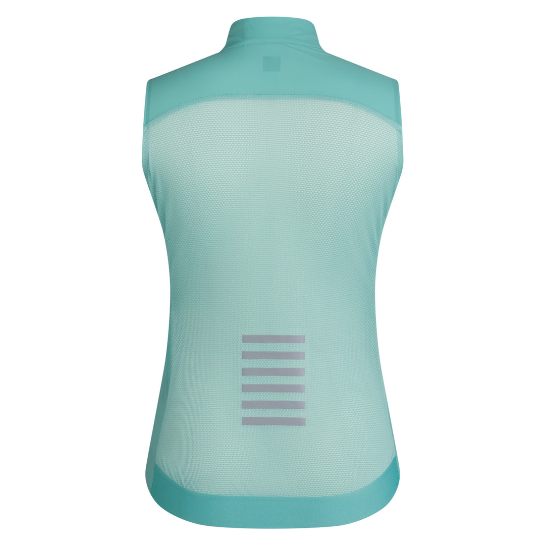 Rapha Women's Pro Team Gilet II (Lagoon/Silver Reflective) - Dragonspine Cycling
