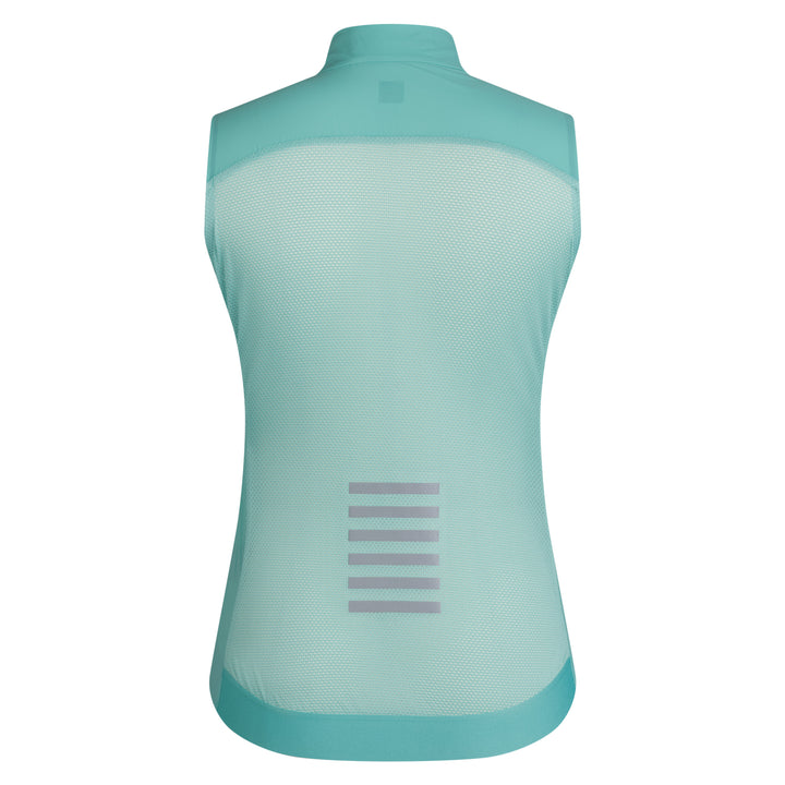 Rapha Women's Pro Team Gilet II (Lagoon/Silver Reflective) - Dragonspine Cycling