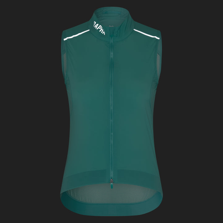Rapha Women's Pro Team Gilet II (Lagoon/Silver Reflective) - Dragonspine Cycling