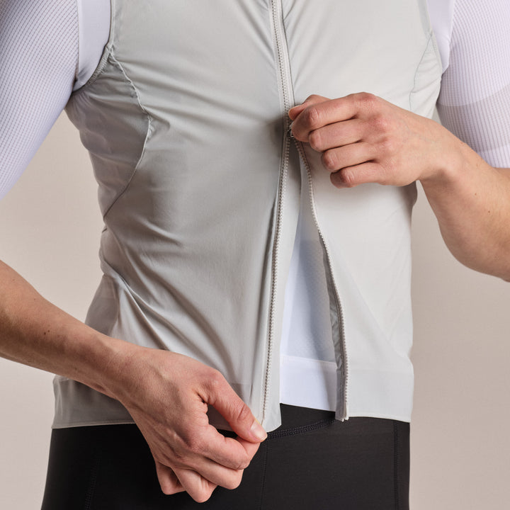 Rapha Women's Pro Team Gilet II (Silver/White) - Dragonspine Cycling