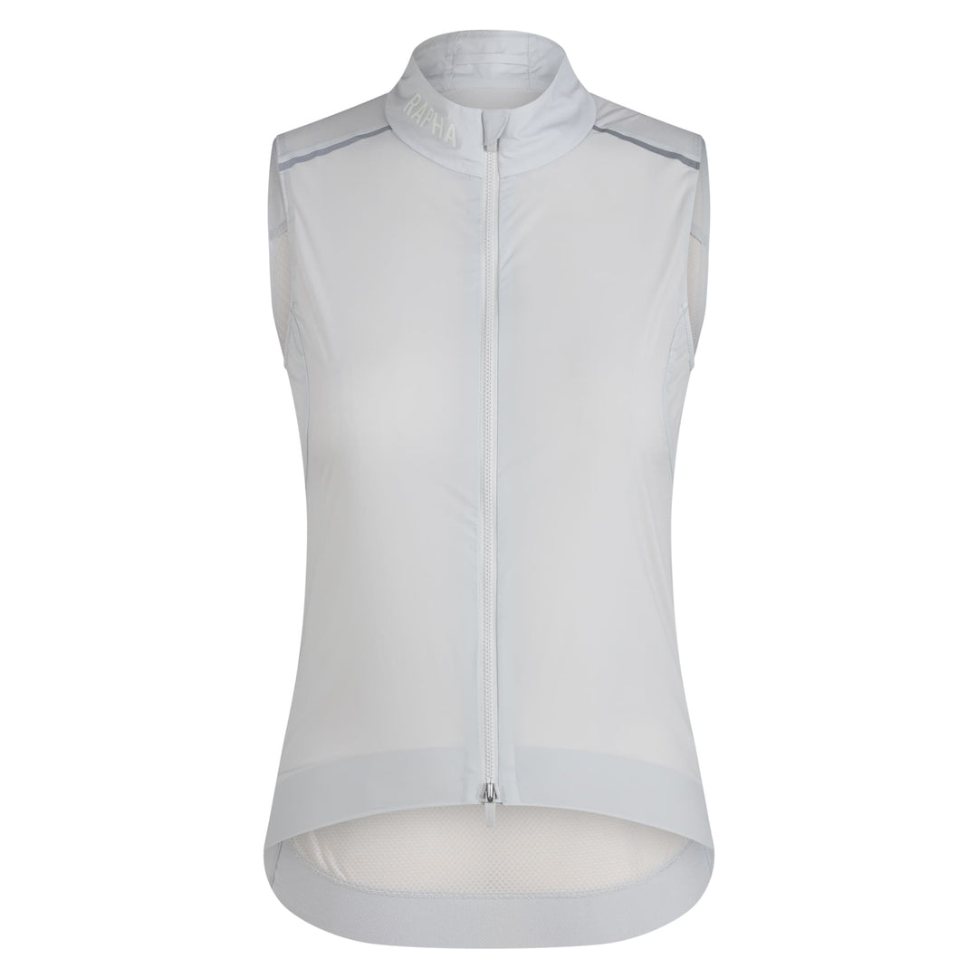 Rapha Women's Pro Team Gilet II (Silver/White) - Dragonspine Cycling