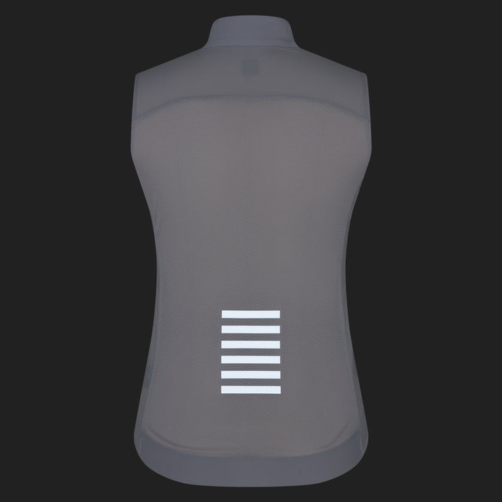 Rapha Women's Pro Team Gilet II (Silver/White) - Dragonspine Cycling