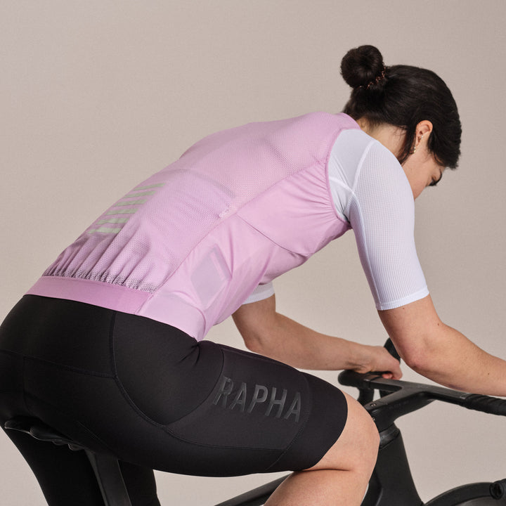 Rapha Women's Pro Team Gilet II (Quartz/White) - Dragonspine Cycling