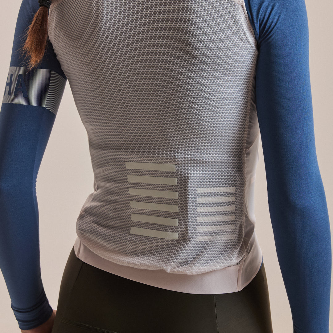 Rapha Women's Pro Team Gilet II (Blush/White) - Dragonspine Cycling