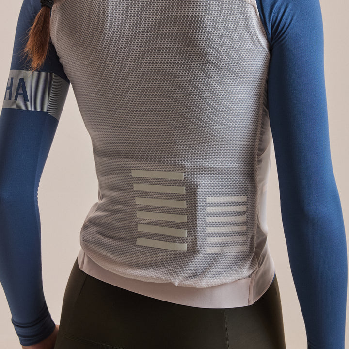 Rapha Women's Pro Team Gilet II (Blush/White) - Dragonspine Cycling