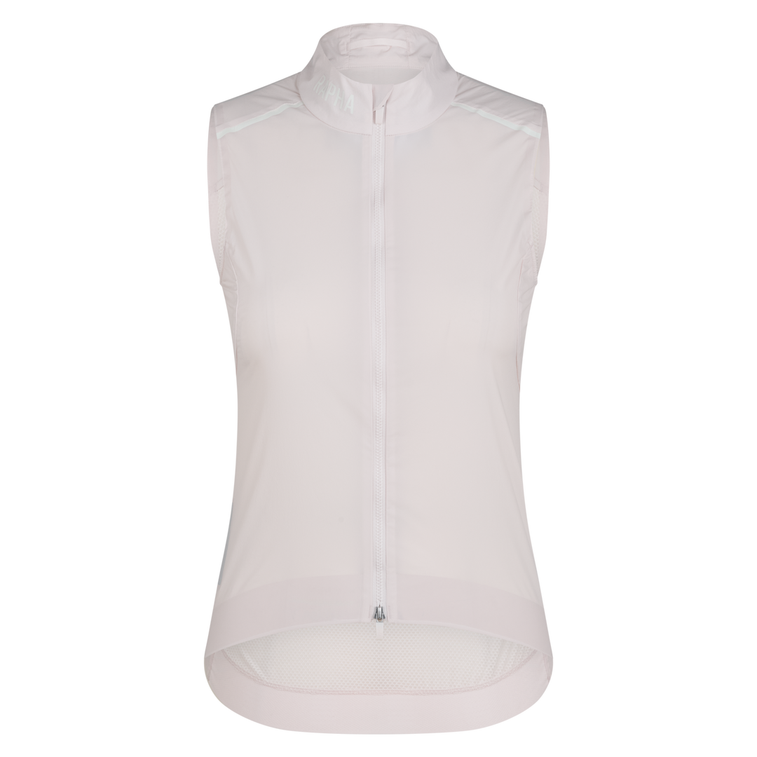 Rapha Women's Pro Team Gilet II (Blush/White) - Dragonspine Cycling