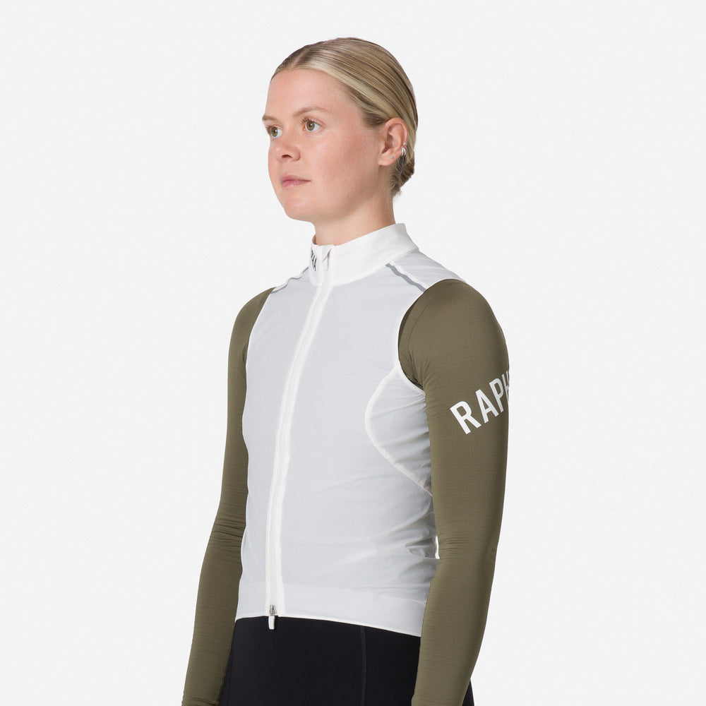Rapha Women's Pro Team Gilet II (White) - Dragonspine Cycling