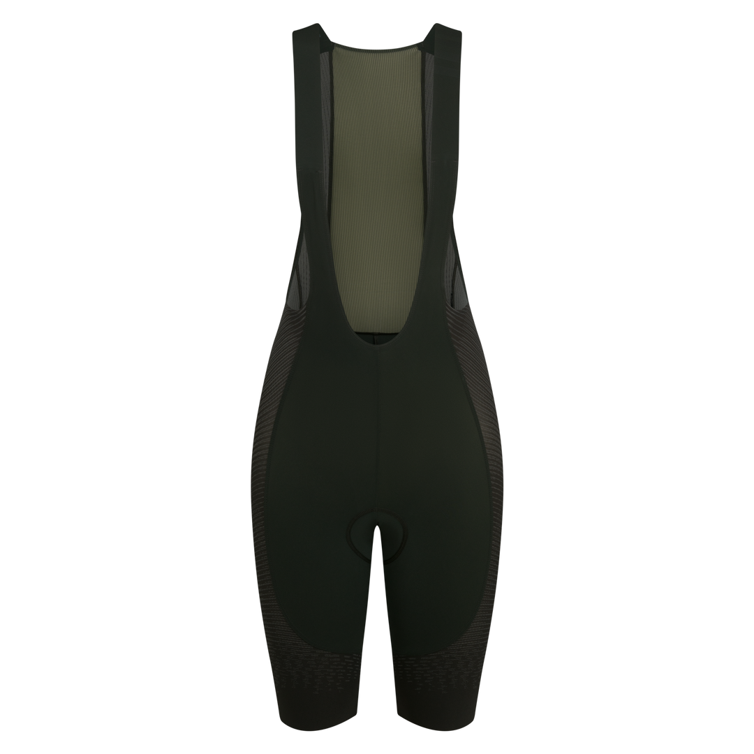 Rapha Women's Pro Team Powerweave Bib Shorts (Bottle Green/Laurel) - Dragonspine Cycling
