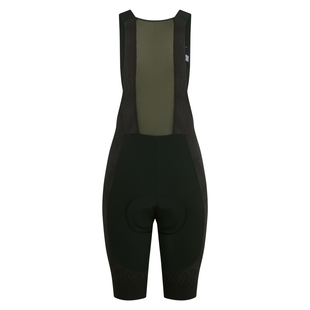 Rapha Women's Pro Team Powerweave Bib Shorts (Bottle Green/Laurel) - Dragonspine Cycling