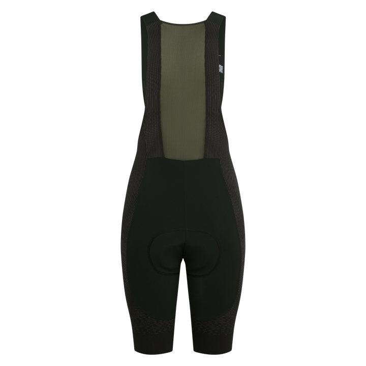 Rapha Women's Pro Team Powerweave Bib Shorts (Bottle Green/Laurel) - Dragonspine Cycling