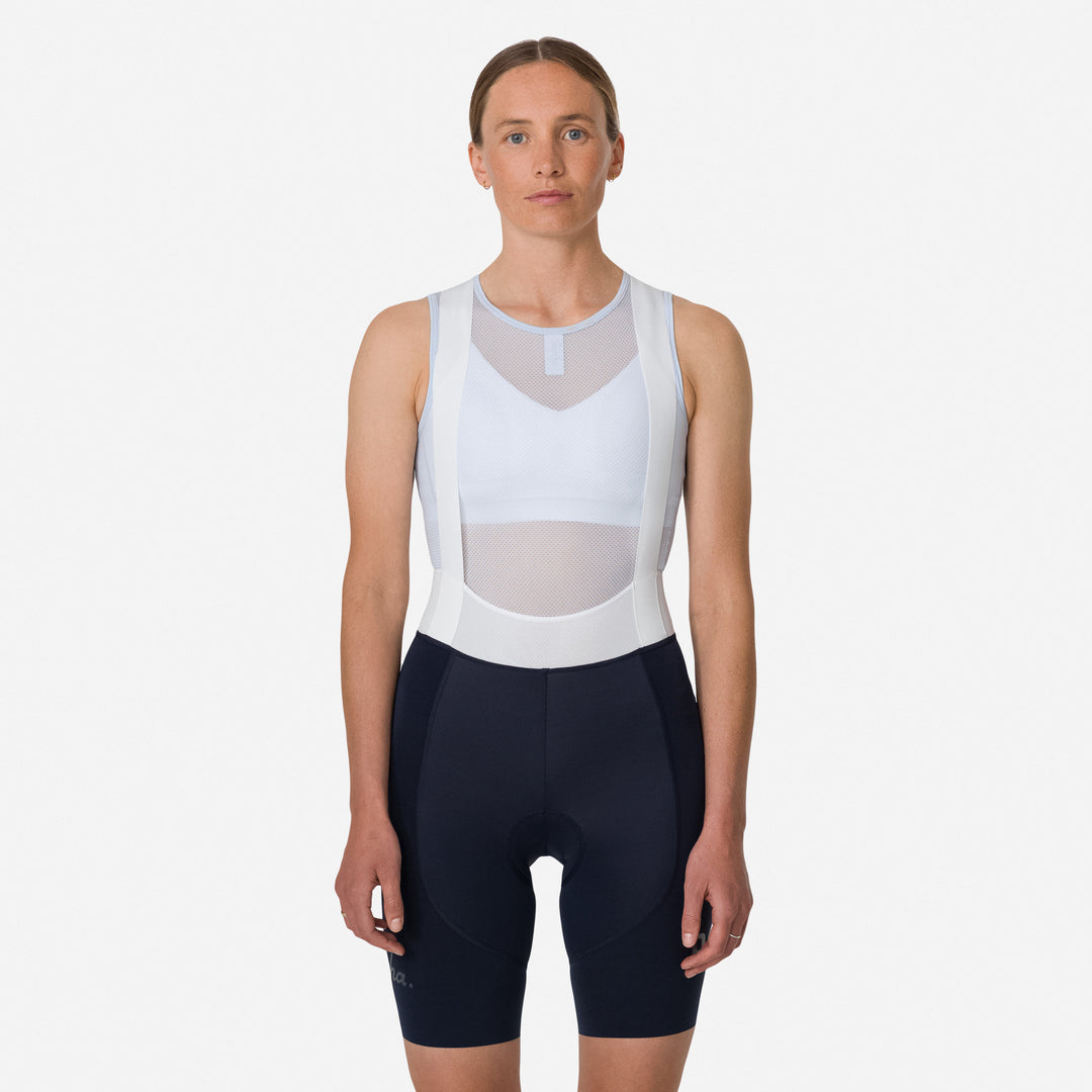 Rapha RCC Women's Pro Team Bib Shorts (Dark Navy/White) - Dragonspine Cycling