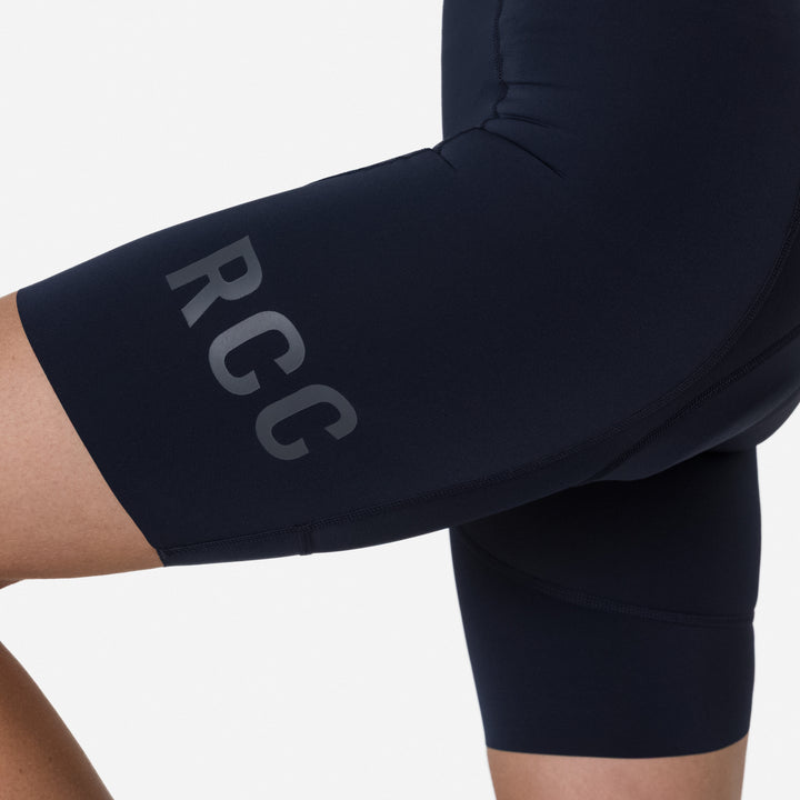 Rapha RCC Women's Pro Team Bib Shorts (Dark Navy/White) - Dragonspine Cycling