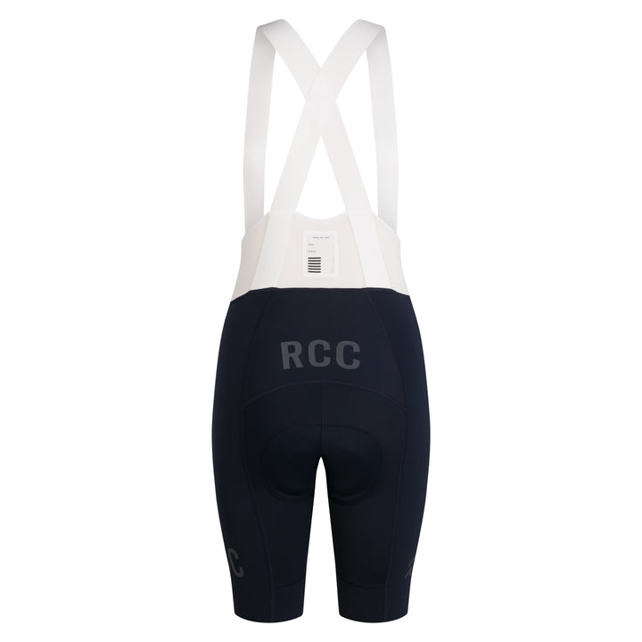Rapha RCC Women's Pro Team Bib Shorts (Dark Navy/White) - Dragonspine Cycling