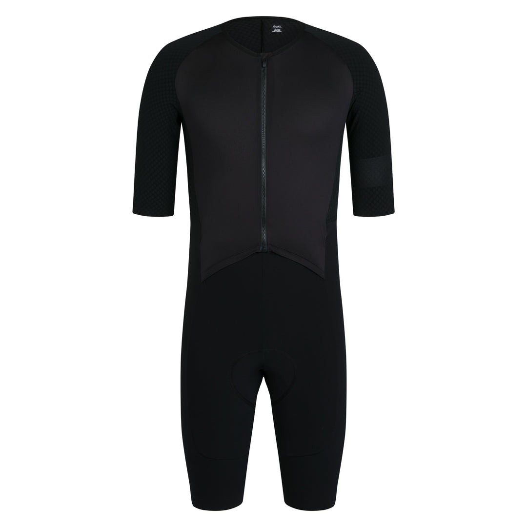 Rapha Men's Pro Team Roadsuit (Black/Black) - Dragonspine Cycling