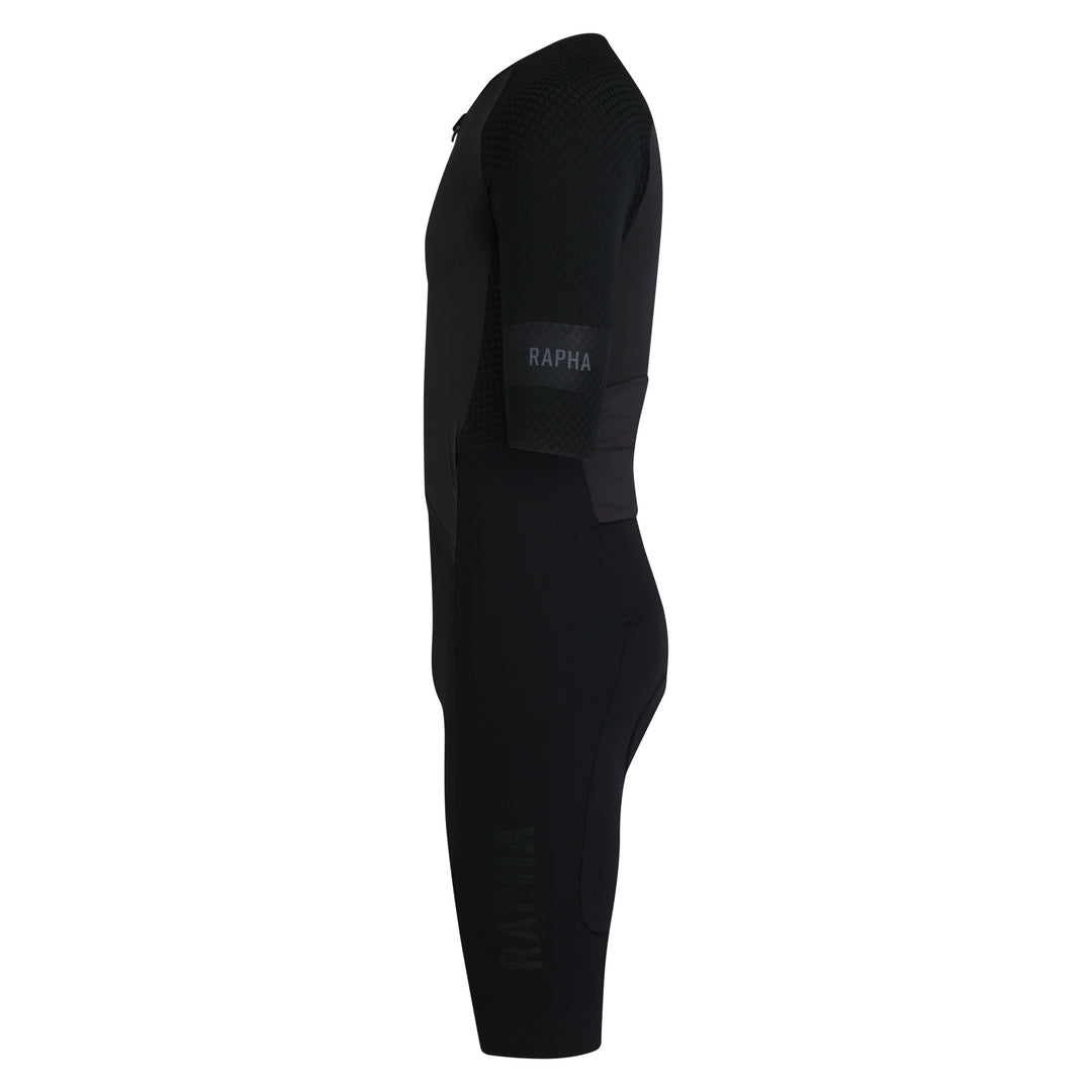 Rapha Men's Pro Team Roadsuit (Black/Black) - Dragonspine Cycling