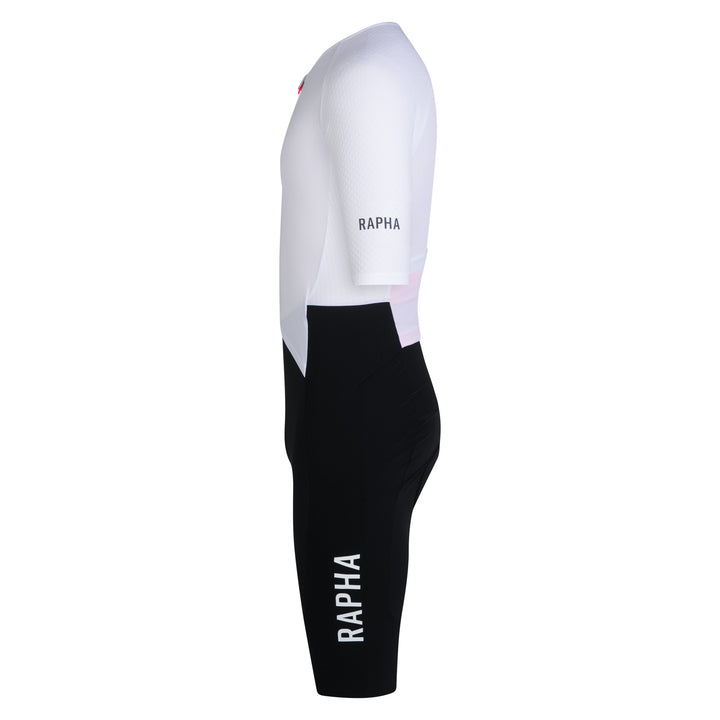 Rapha Men's Pro Team Roadsuit (White/Black) - Dragonspine Cycling