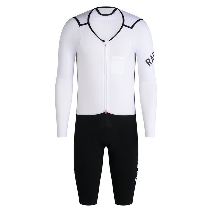 Rapha Men's Pro Team Breakaway Suit (White/Black) - Dragonspine Cycling