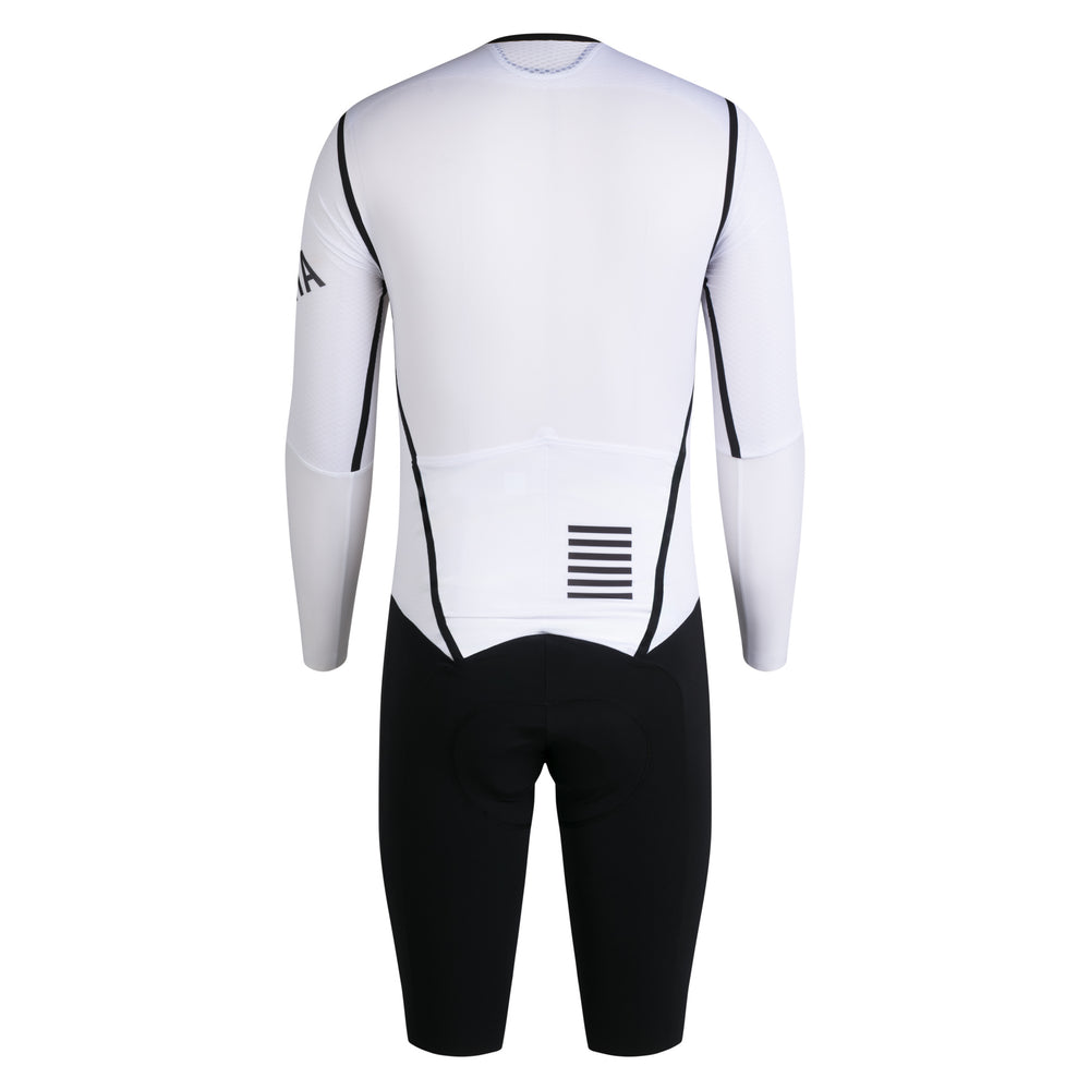 Rapha Men's Pro Team Breakaway Suit (White/Black) - Dragonspine Cycling