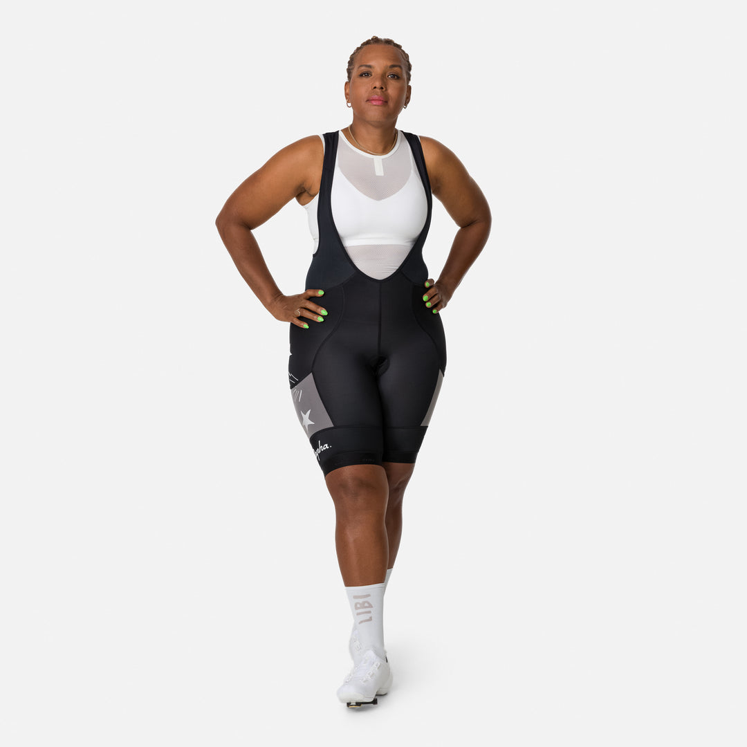 Rapha Patta x Rapha Women's Pro Team Cargo Bib Shorts (Multicolour) - Dragonspine Cycling