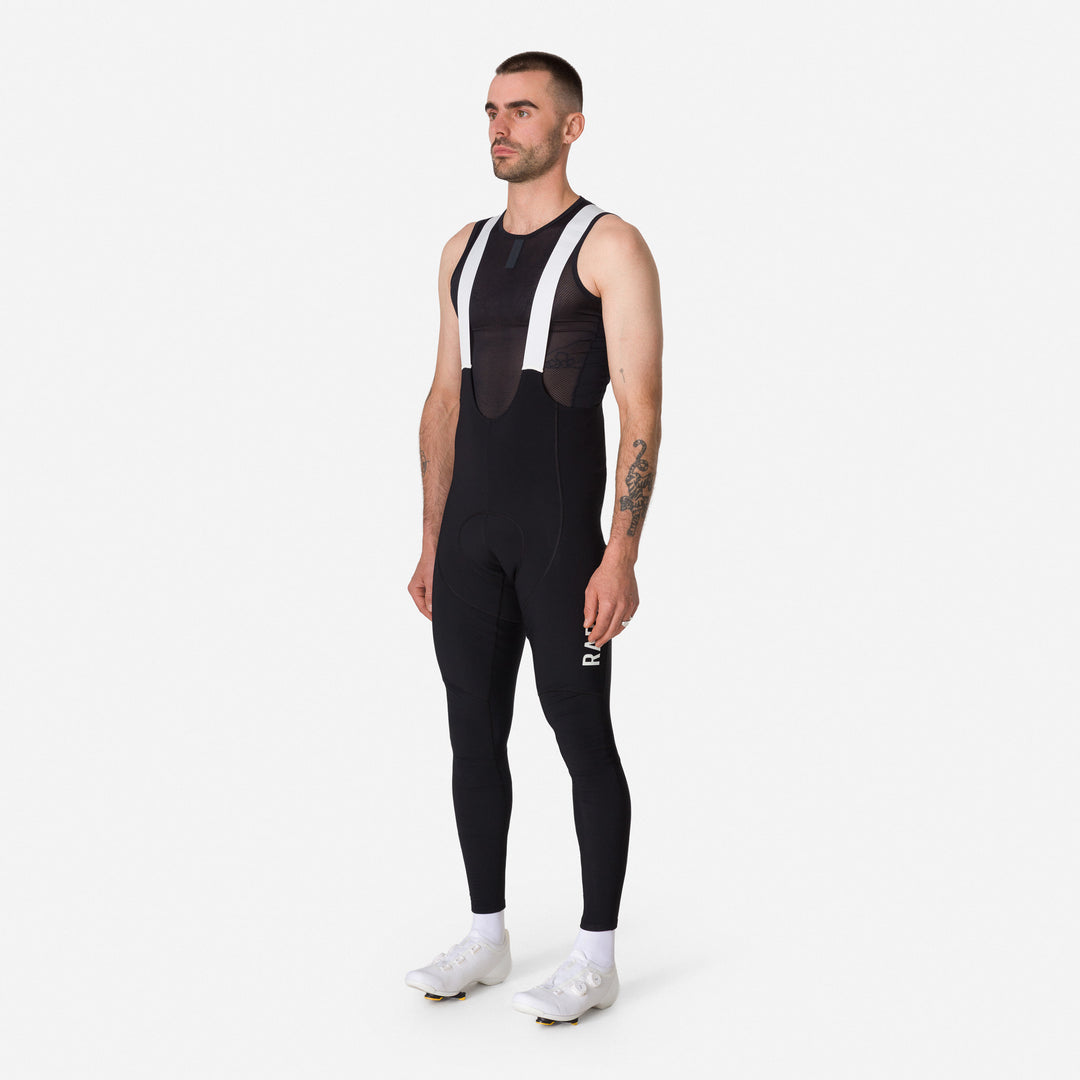 Rapha Men's Pro Team Winter Tights III (Black/White) - Dragonspine Cycling