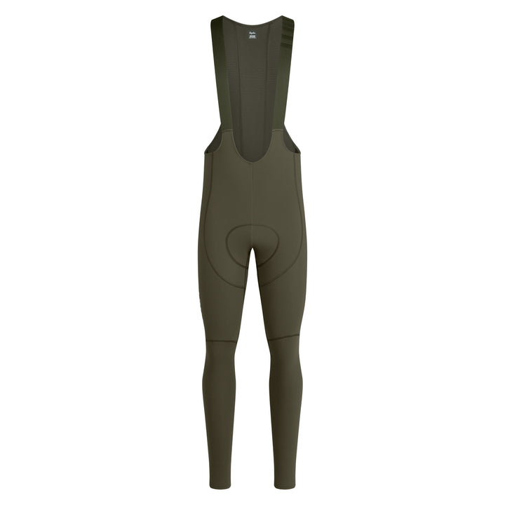 Rapha Men's Pro Team Winter Tights III (Dark Green/White) - Dragonspine Cycling