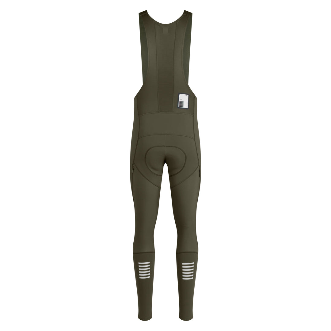 Rapha Men's Pro Team Winter Tights III (Dark Green/White) - Dragonspine Cycling