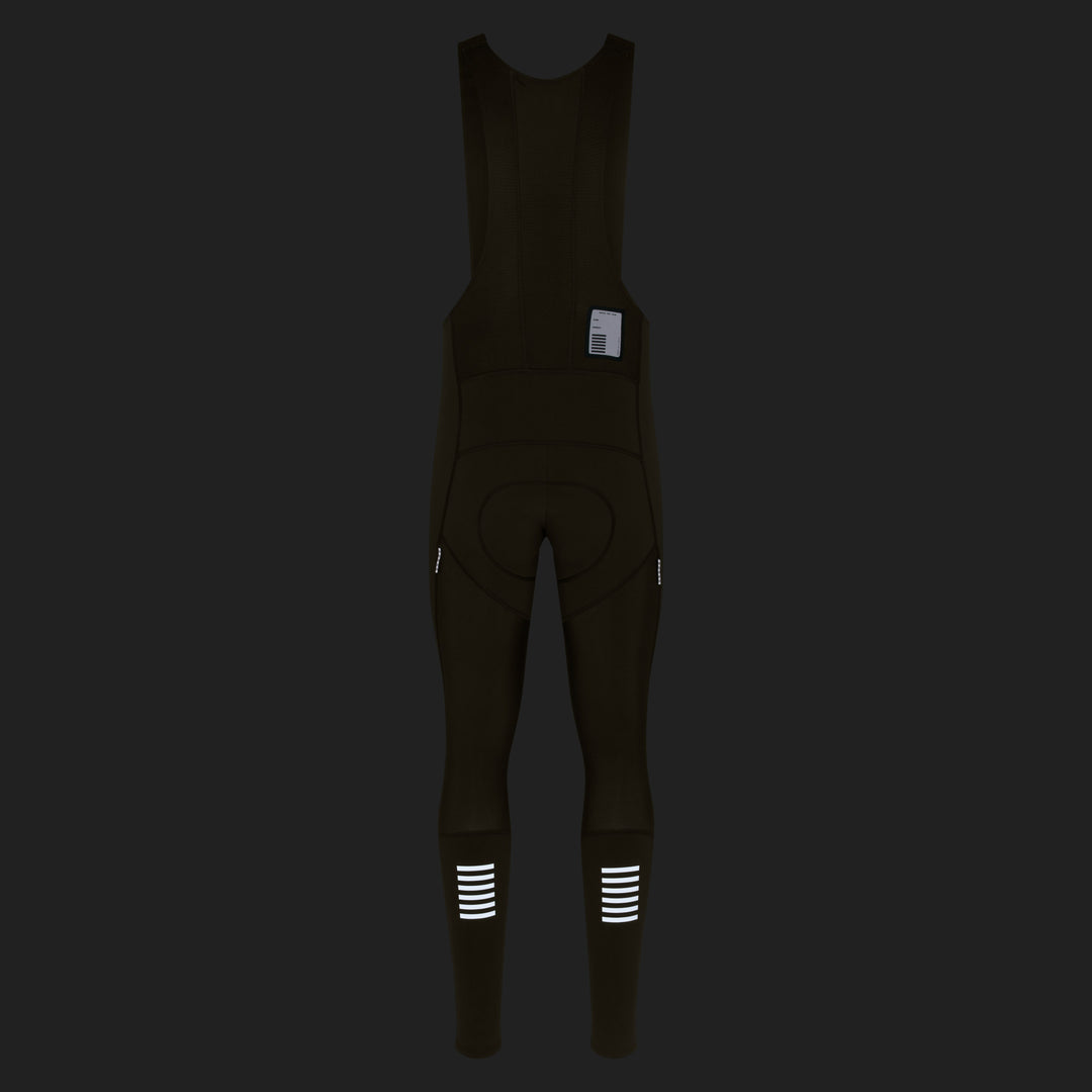 Rapha Men's Pro Team Winter Tights III (Dark Green/White) - Dragonspine Cycling