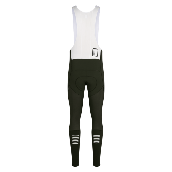 Rapha Men's Pro Team Winter Tights III (Bottle Green/White) - Dragonspine Cycling