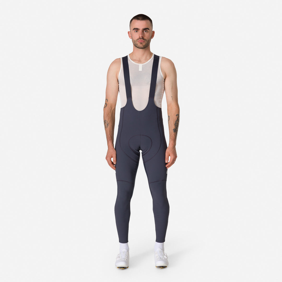 Rapha Men's Pro Team Winter Tights III (Dark Grey/White) - Dragonspine Cycling