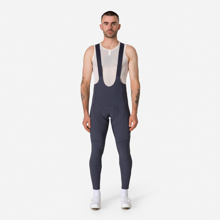 Rapha Men's Pro Team Winter Tights III (Dark Grey/White) - Dragonspine Cycling