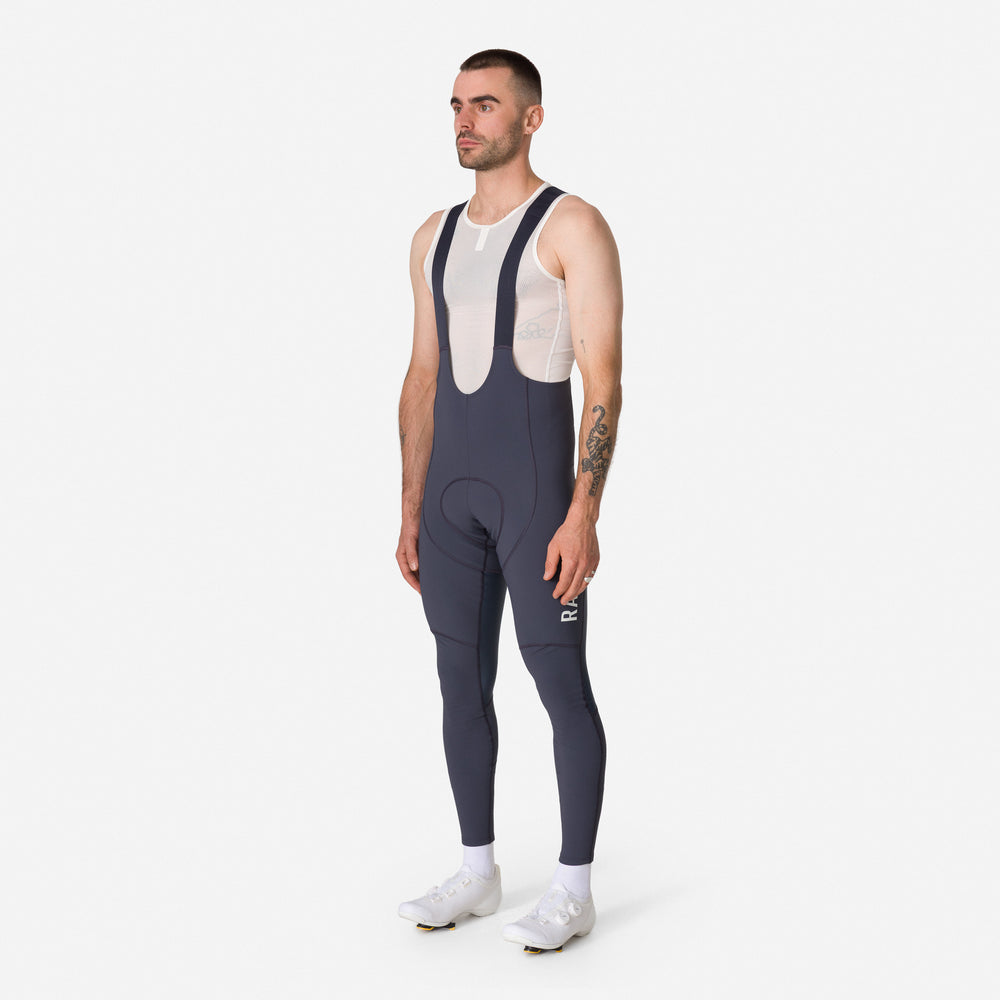 Rapha Men's Pro Team Winter Tights III (Dark Grey/White) - Dragonspine Cycling