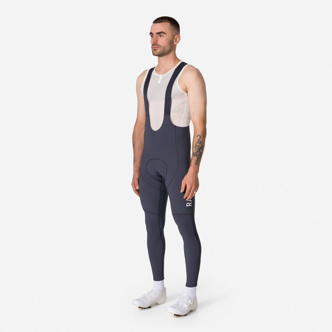 Rapha Men's Pro Team Winter Tights III (Dark Grey/White) - Dragonspine Cycling