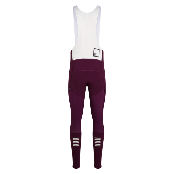 Rapha Men's Pro Team Winter Tights III (Plum/White) - Dragonspine Cycling