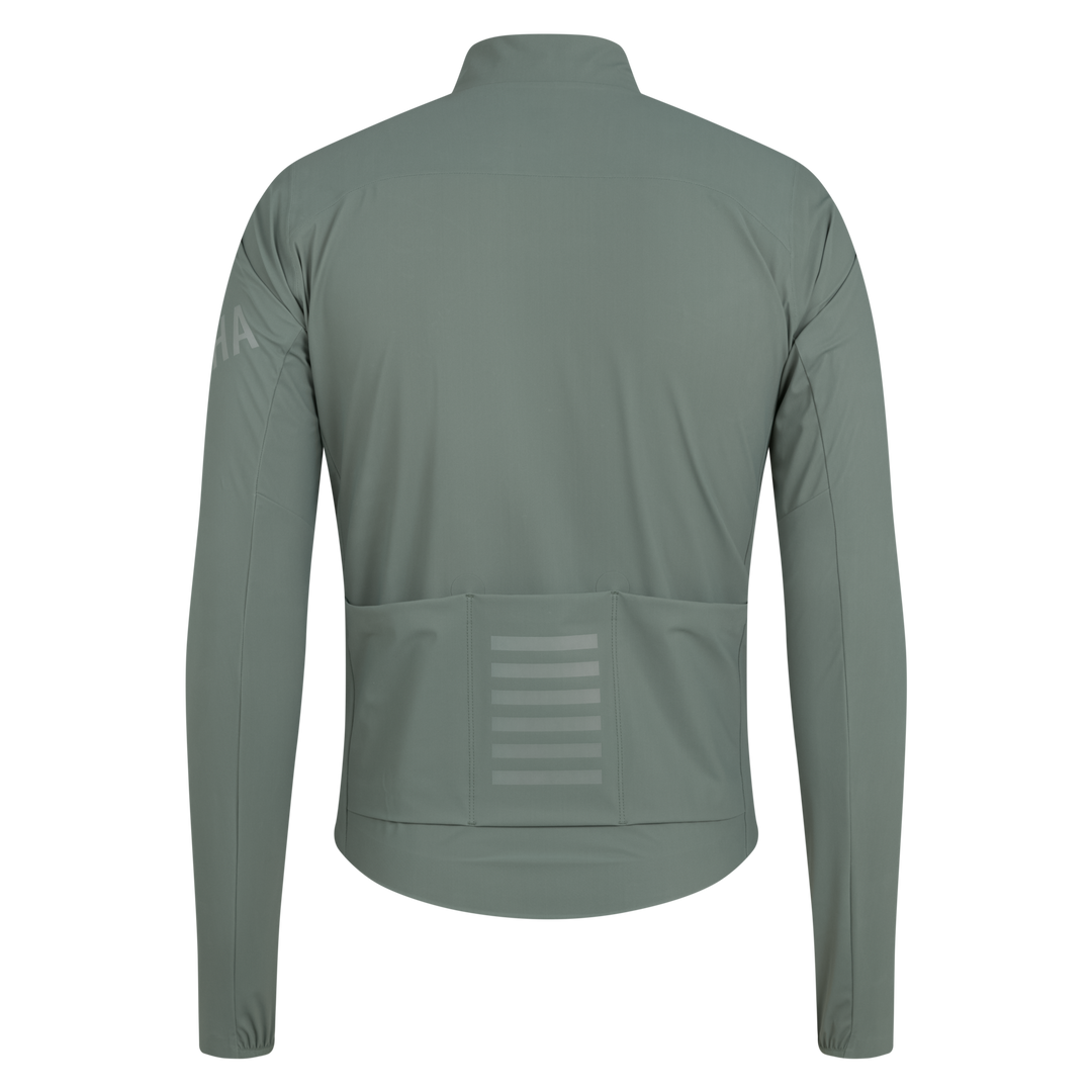 Rapha Men's Pro Team Long Sleeve Shadow Jersey (Laurel/Rainbow Reflective) - Dragonspine Cycling