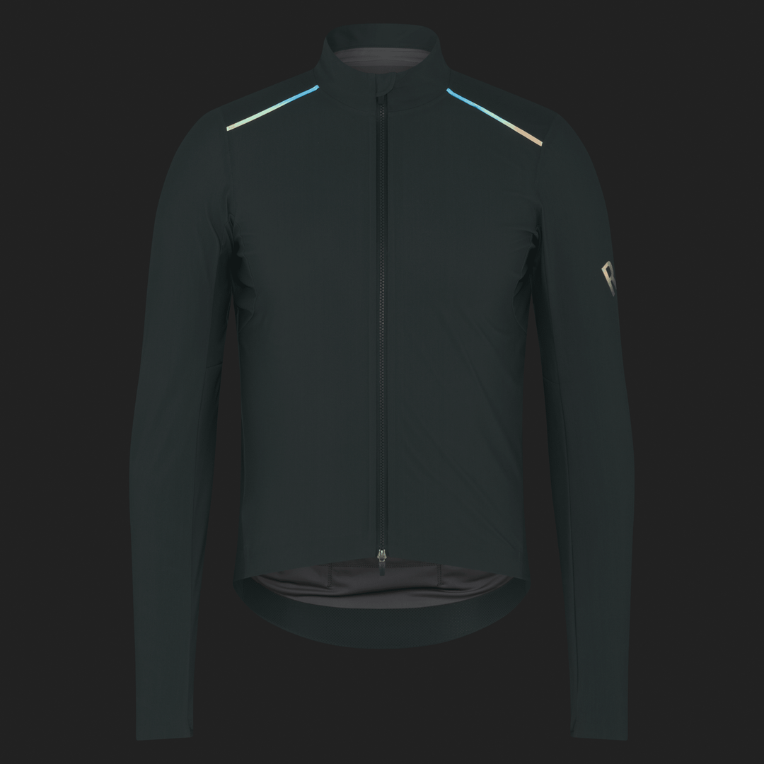 Rapha Men's Pro Team Long Sleeve Shadow Jersey (Laurel/Rainbow Reflective) - Dragonspine Cycling