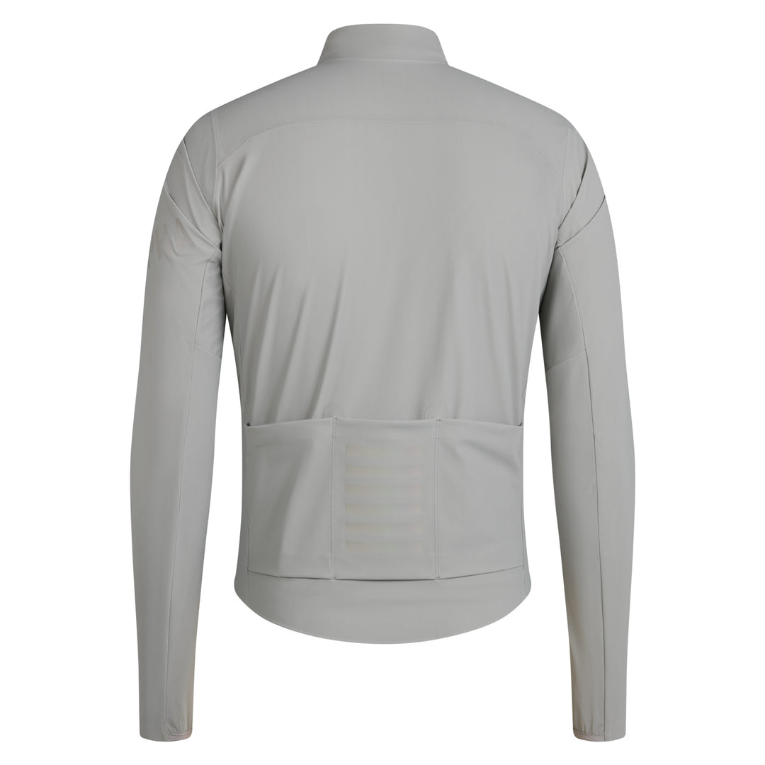 Rapha Men's Pro Team Long Sleeve Shadow Jersey (Smoky Silver/Rainbow Reflective) - Dragonspine Cycling