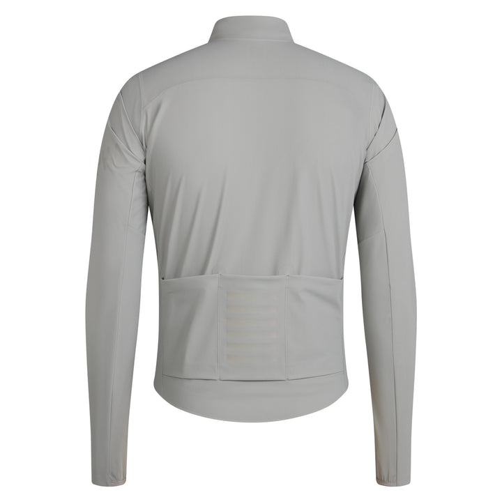 Rapha Men's Pro Team Long Sleeve Shadow Jersey (Smoky Silver/Rainbow Reflective) - Dragonspine Cycling