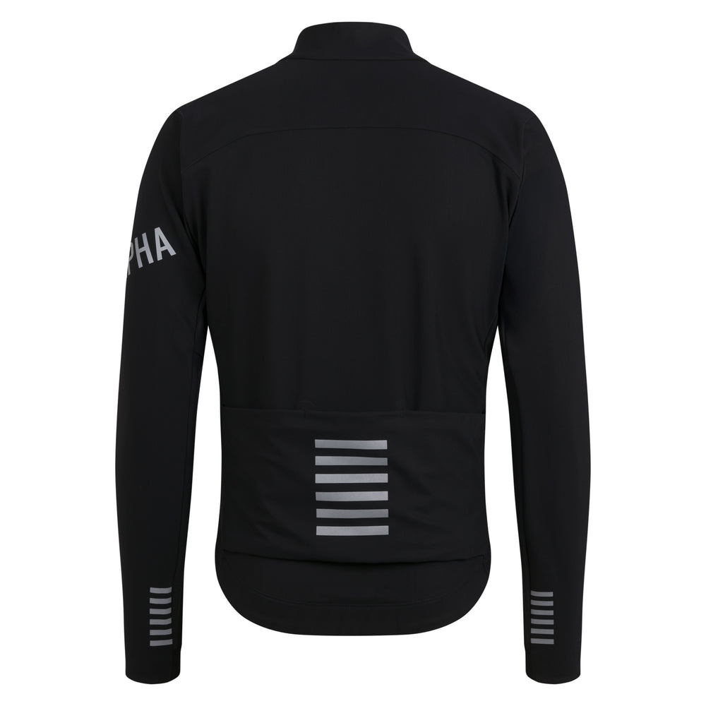 Rapha Men's Pro Team Shadow Winter Jacket (Black/Silver Reflective) - Dragonspine Cycling