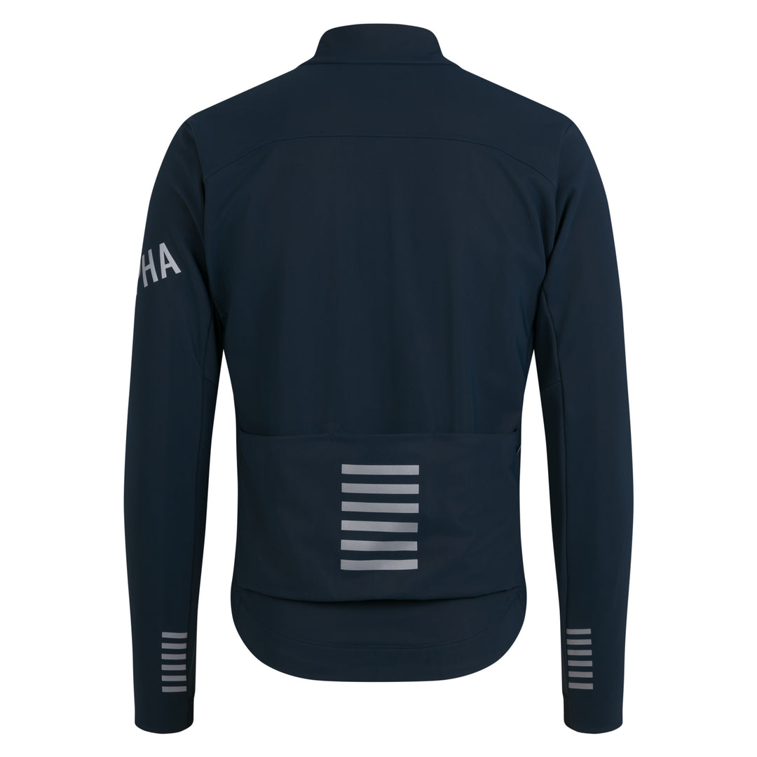 Rapha Men's Pro Team Shadow Winter Jacket (Carbon/Silver Reflective) - Dragonspine Cycling